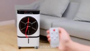 Mini Air Cooler Purifier Humidifier 3 in 1 with 3 Wind Speeds & Wheels Keimav