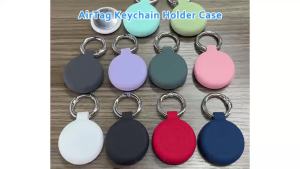 Vỏ Bảo Vệ AirTag Bằng Silicon Nâng Cấp Chống Nước Chống Xước Nhẹ Dùng Cho Hành Lý Chìa Khóa Ba Lô Phụ Kiện Thông Minh