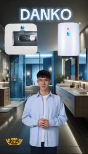 WATER HEATER DANKO LISTRIK TEKNOLOGI JEPANG LOW WATT KAPASITAS 15 L DAN 30 LITER PEMANAS AIR