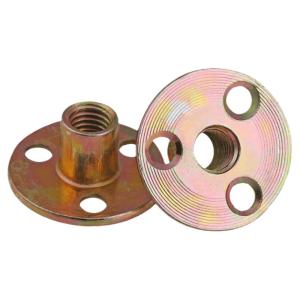 BAIRUITE | Galvanized Steel Fastening Nuts Tri-Hole