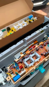 Heavy Duty Samsung DC92-01449K WA80F5S3 WA85F5S3 WA90F5S3 WA10F5S3 WA13F5S3 (8.5KG) (13 Buttons With Display) Washing Machine Main Control Power PCB Board PCBoard [Papan Mesin Basuh] (2353) FIXIA