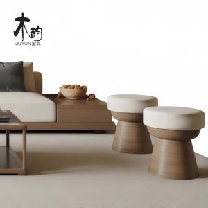 Song Style Aesthetic Solid Wood Sofa Combination Zen Style Club Hotel Home Living Room Sofa Artistic Comfortable Memory Foam