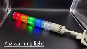 Rotatable 180 Stack Light Buzzer Red Orange Amber Green Warning Light Industrial for Machine Steady Flashing Light LED 24V 220V