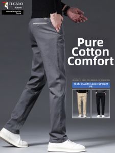 TUCANO | Mens New Loose Straight Cotton Pants