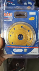 Lưỡi cắt gạch kim cương SALI 105mm (1 Tấc)