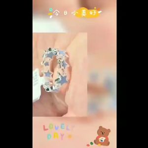 Geometric Irregular Star Ring Korean Style Jewelry Accessories Y2K Open Ring Cute Alloy Kpop Finger Buckle Women Adjustable W/Free box