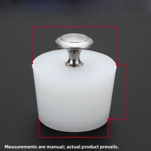Sealed Silicone Wine Bottle Stopper with Handle Red Wine Bottle Cap Air Tight Vinegar Bottle Plug Wine Barrel Closure