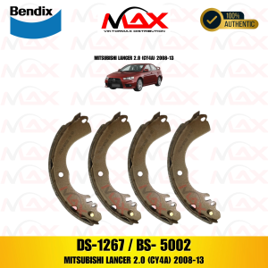 DS 1267 / BS 5002 BENDIX BRAKE SHOE FOR MITSUBISHI MIRAGE G4 2014-22LANCER 2.0 (CY4A) 2008-13