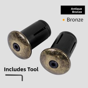West Biking | Mountain Road Compatible Premium Aluminum Handlebar Plugs