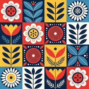 HUACAN Cross Stitch Kits Mandala Flower 11CT Handicrafts Diy DMC Thread Hand Sewing Crafts Embroidery Sets Floral Home Decor