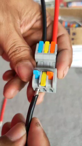 ขั้วต่อสายไฟ Push-in Butt Terminal Block DF-2604D ตัวต่อสายไฟ เต๋าต่อสายไฟ สำหรับเชือมสายไฟหลายเส้นพร้อมส่งทันที