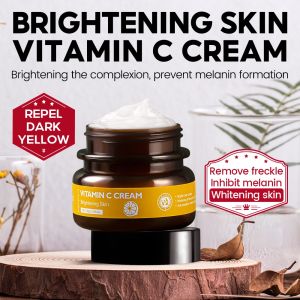 VIBRANT GLAMOUR Kem dưỡng trắng da mặt dưỡng ẩm với vitamin C collagen chống lão hóa làm sáng da 30g - INTL