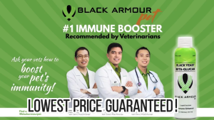 Black Armour for pets 100ml Black Yeast Beta Glucan (Immune Enhancer)