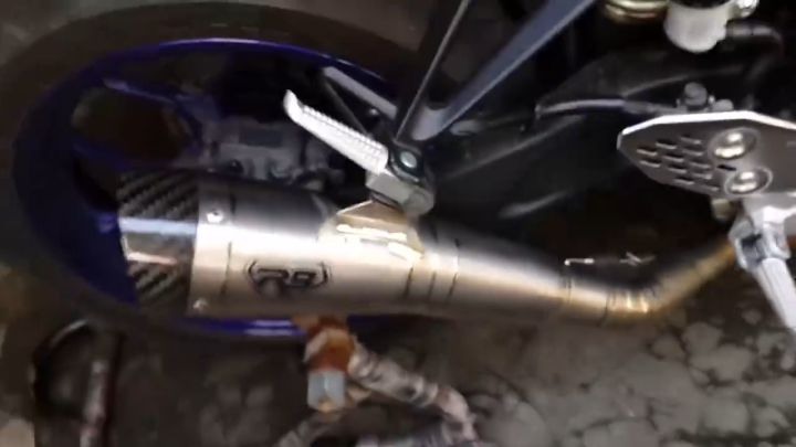 R9 Exhaust （H2-SS） YZF-R25 Akrapovic Yamaha R9 2025 Racing Line Titanium Full Exhaust System
