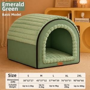 New Pet | Thickened Washable Warm Closed Dog House