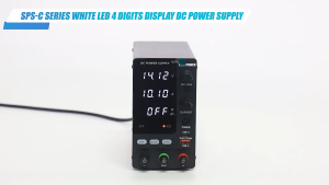 KUAIQU Adjustable Regulated DC Power Supply 12V 24V 30V 48V 60V with Encoder Knob OCP Protection USB-A & Type-C Fast Charge Precision Control for Lab Repair Lithium Battery Charging & DIY Projects