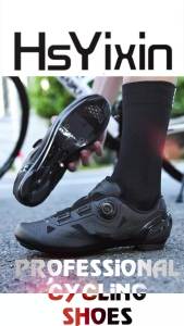 Mountain Bike Riding Shoes - Mens and Womens Road Cycling Shoes - Anti-slip Flat-bottom Cycling Shoes - Road Riding Shoes