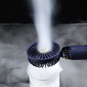 【Ready Stock】Portable USB Cooling Rechargeable Mini Fan Small Fan Kipas Mini 5 Speed Strong Wind LED Digital Display Handheld  Mini Fan