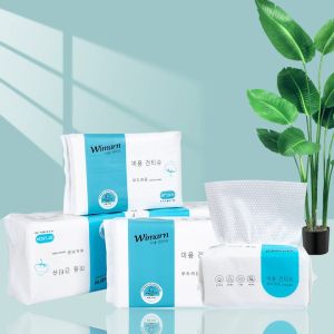 Disposable Facial Towels Thickened Face Wash Cloth Wet and Dry Face Cleansing Wipes for Cleaning