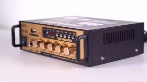 ORI TaffSTUDIO Ampli Amplifier Karaoke masjid Bluetooth Super bass rumahan EQ Mixer 600W BT-198E