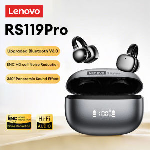 Lenovo | Choice Lenovo RS119 PRO Clip Ear Bluetooth Gaming Earphones Wireless Open Ear Sports Headphones 6.0 Running Cycling Long Battery
