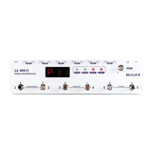 Mooer | MOOER PCL6 MKII Bộ Điều Khiển Bàn Đạp Guitar Bộ Chuyển Mạch Vòng Lặp Có Thể Lập Trình 6 Vòng Lặp L6 PL6 Phụ Kiện Đàn Guitar Kim Loại