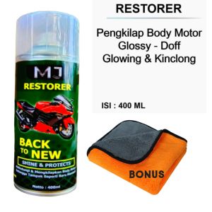 New restorer penghitam dan pengkilap motor