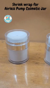 200pcs Shrink Wrap Film for Packaging Container/Shrinkable Plastic seal/Cap seal for Airless Pump