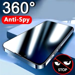 3PCS Privacy Screen Protector for IPhone 16 Series Tempered Glass Protective Film for IPhone 16 Pro/16 Plus/16 ProMax