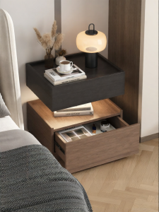Puang | Luxurious Suspended Storage Bedside Cabinet