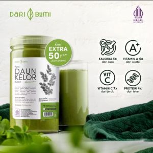 NEW TERLARIS SUPERFOOD BUBUK DAUN KEROR PURE KEROR ORGANIK