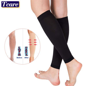 1 Pair Sports Varicose Vein Fatigue Relief Leg Warmers Compression Calf Sleeves Support Long Stocking Elastic Leg Support Sports Leg Shin Calf Brace
