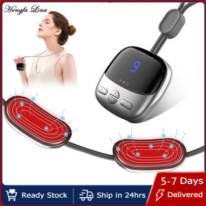 Hengfa Lina Portable Smart Hanging Neck Protector Shoulder Cervical Spine Massager Mini Pulse Neck Artifact Dredging Spine Hot Compress