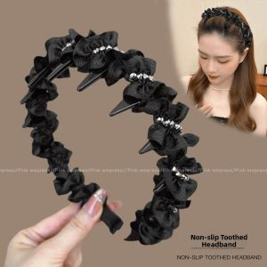 PINK EMPRESS | Scallop Edge Hair Volumizing Anti-Slip Comfortable Hair Hoop