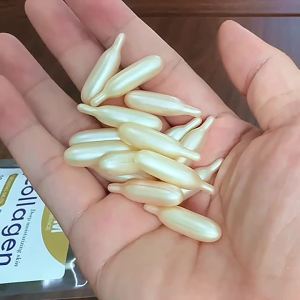 Viên Nang Serum Collagen Làm Săn Chắc Da - Dưỡng Ẩm & Cấp Nước Cho Làn Da Mịn Màng Với Squalane Retinol & Vitamin E Từ Nguồn Thực Vật (30 Viên)