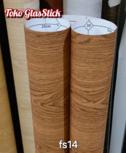 Sticker Kayu PVC Pelapis Furniture Meja Lemari Anti Air Minyak Noda & Panas