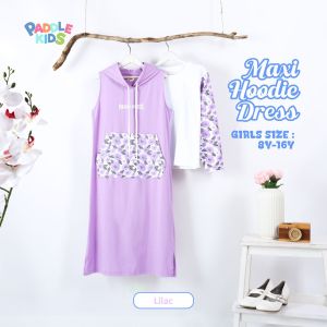 Gamis Overall Anak Perempuan Remaja Paddlekids Set Jumpsuit Hoodie