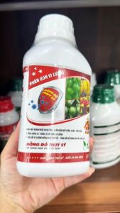 Phân Bón Đồng Đỏ Thụy Sỹ Hạn Chế Mốc Rong Rêu Vàng Lá Xoắn Lá Ngừa Nứt Thân Xì Mủ  - Chai 500ml
