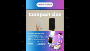 Selfie Phone Stand LED Light 3 Brightness Levels multi Light Modes Adjustable Foldable Portable for Easy Storage Exclusive Gift for Girls for Selfies Vlogging Meets Makeup Lighting Live Streaming Video Call Needs