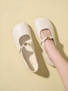 Josiny | Soft Bottom Square Toe Mary Jane Shoes 2026 Spring New Elegant Versatile