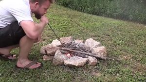 Blow Fire Tube Outdoor Emergency Telescopic Pipe Survival Camping Equipment Pocket Bellow Tools Tiup Api 吹火管，吹火棒