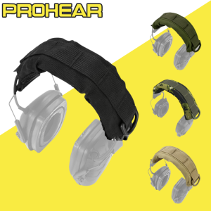 PROHEAR Tactical Headset Cover Advanced Modular Earmuffs Headband for 3M WorkTunes Peltor Howard Leight Impact Walkers Razor