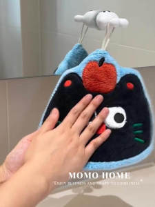 Khăn Lau Tay Dày Treo Hình Mèo Siêu Thấm Hút Dùng Trong Nhà Bếp Và Nhà Tắm Khăn Giấy Tay Dễ Thương Chất Lượng Hàng Hóa