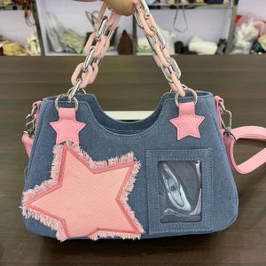 Denim Women Underarm Shopper Totes Large Capacity Designer Hobo Shoulder Bag Luxury Womens Handbag Small Crossbody Bag