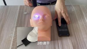 10W LED Ultraviolet UV Curing Lamp With Foot Switch Quick Dry Nail Polish Eyelash Extend grafting Glue Curing