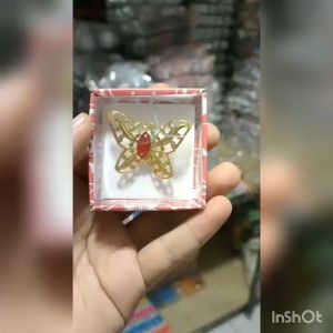 souvenir pernikahan bros kupu kemas bok isi 100 pcs