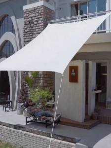 COD กันน้ํา ลี่ยมบังแดดป้องกันกลางแจ้งสระว่ายน้ํากันสาด กันน้ำ Sun Shelter Sunshade ป้องกัน Shade Sail Awning Camping ผ้าขนาดใหญ่สำหรับกลางแจ้ง ผ้าใบกันแดดฝน ผ้าใบกันแดด ผ้าใบกรองแดด ผ้า ป้องกันยูวี90% ผ้าใบบังแดด ผ้าใบกลางแจ้ง เต็นท์ผ้าใบ กันสาดหน้าบ้า