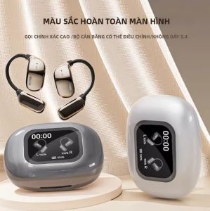 Tai Nghe Bluetooth AI Dịch Thuật Thời Gian Thực 144 Ngôn Ngữ Tai Nghe Không Dây Thân Thiện Với Người Lớn Tuổi Tai Nghe TWS Dịch Thuật Trong Tai