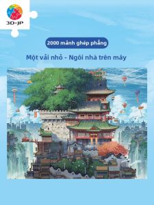 3D-JP | 3D Stress Relief High Difficulty Jigsaw Puzzle 2000 Pieces