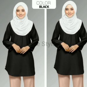 [ Zee Style ] BLOUSE SIMPLE NEW DESIGN l BLOUSE MUSLIMAH READY STOCK HOT SELLING FABRIC